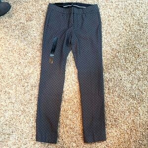 Black and White Patterned Pants | Banana Republic Factory | NWT